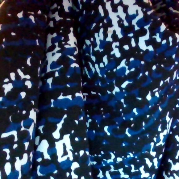 New Kasper Sleeveless Patterned Art Print Sheath Dress - Picture 2 of 9